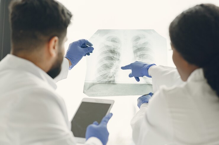 Doctors checking Xrays